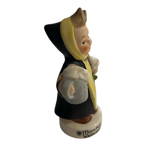 VTG 1970 Goebel Munich Kindl Figurine – Oktoberfest Beer Stein & Turnip– W. Germ - Picture 3 of 6